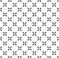 Black and white seamless pattern texture. Greyscale ornamental graphic design. Mosaic ornaments. Pattern template. vector