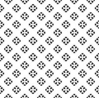 Black and white seamless pattern texture. Greyscale ornamental graphic design. Mosaic ornaments. Pattern template. vector