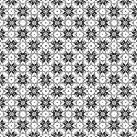 Black and white seamless pattern texture. Greyscale ornamental graphic design. vector