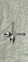 Kitchen spoon with chrome color from metal photo