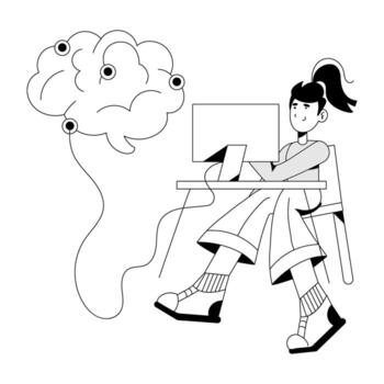 Trendy Deep Learning vector