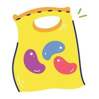 Trendy Jellies Pouch vector