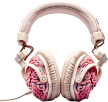 el auriculares - ai generado - transparente png