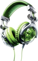 el auriculares - ai generado - transparente png