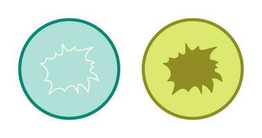Unique Explosion Vector Icon