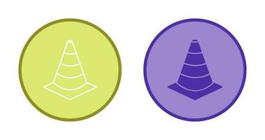 Unique Cone Vector Icon