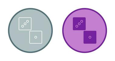 Unique Dice Vector Icon