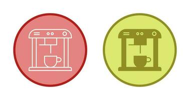 Unique Coffee Machine Vector Icon