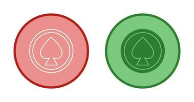 Unique Spade Vector Icon