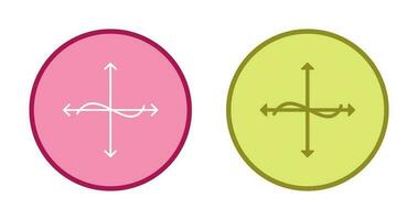 Unique Graph Vector Icon