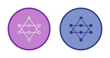 Unique Networks Vector Icon