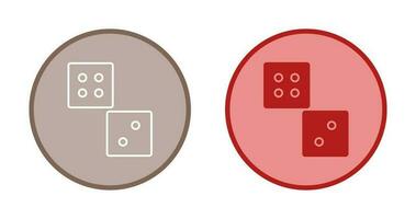 Unique Dice Vector Icon