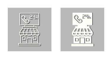 24 hours Vector Icon