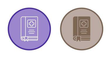 Medical Book Vector Icon