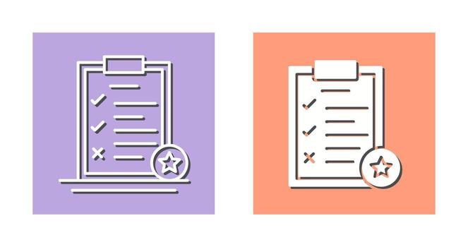 Task List Vector Icon