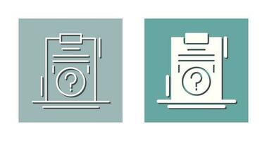 Question Vector Icon