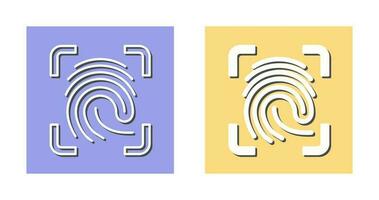 Finger Print Vector Icon