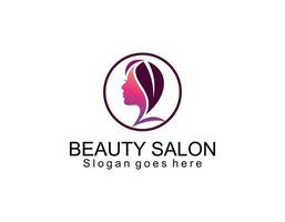 Women beauty and fashion logo vector