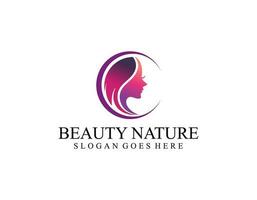 Luxury hair salon logo collection vector