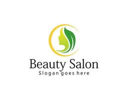 Luxury hair salon logo collection vector