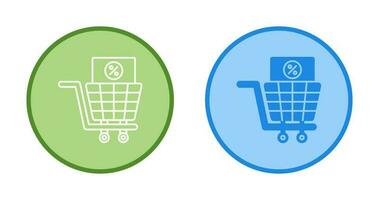 Shopping Tax Vector Icon