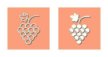 Grapes Vector Icon