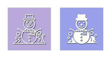 Snowman Vector Icon