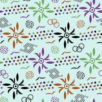 Beautiful Vector. Seamless Pattern. Textile print of fabric vector