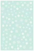 Seamless pattern with snowflakes on a sky blue background. The background is soft blue with an irregular pattern of snowflakes. Suitable for use as a background for greeting designs, banners, etc vector