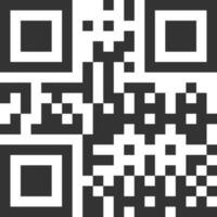 QR code scanning on white background. vector