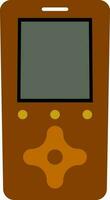 Game controller in flat style. vector