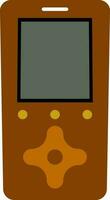 Game controller in flat style. vector