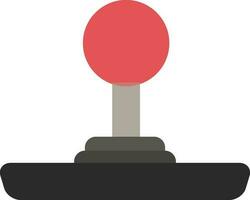 Joystick in black and pink color. vector