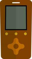 juego controlador en plano estilo. vector