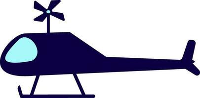 Helicopter icon design in isolated for luxury concept. vector