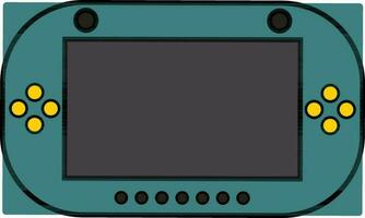 Game controller in flat style. vector