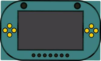 Game controller in flat style. vector