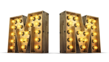 Wood alphabet with light bulb. png