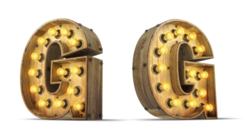 Wood alphabet with light bulb. png