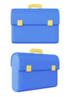 3d illustration icon of blue png