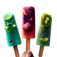 Ice Cream on Sticks generative with AI png