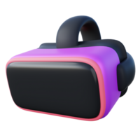 3d Illustration of VR Headset png