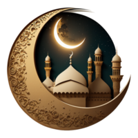 ramadan eid lykta islamic blommig dekoration vit transparent generativ ai png