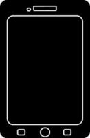 smartphone in flat style. vector