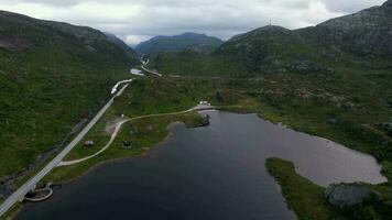 escénico paisaje en Noruega video