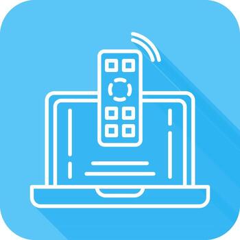 icono de vector remoto