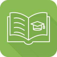 Open Book Vector Icon