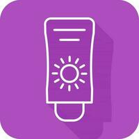 Sun Cream Vector Icon