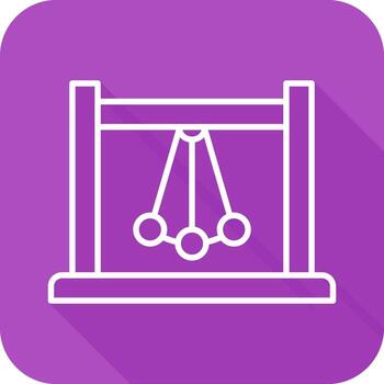 icono de vector de péndulo