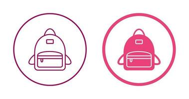 Bag Pack Vector Icon